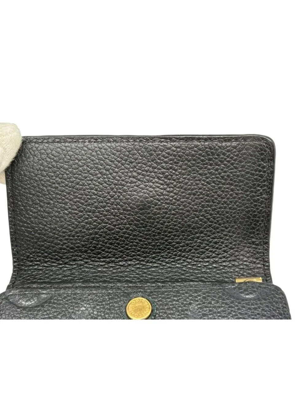 Louis Vuitton 6 Key Case Empreinte Monogram Multicles 6 Noir Key Holder